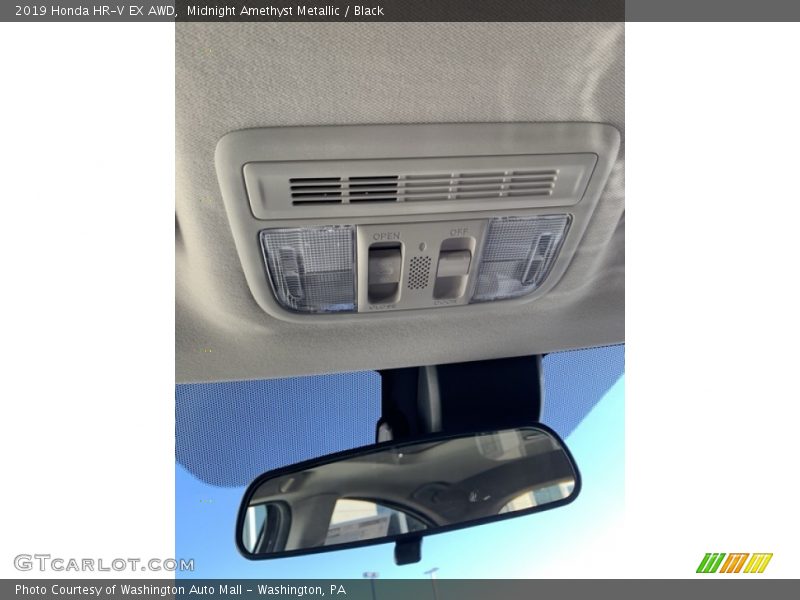 Midnight Amethyst Metallic / Black 2019 Honda HR-V EX AWD