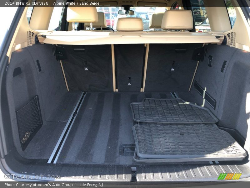 Alpine White / Sand Beige 2014 BMW X3 xDrive28i