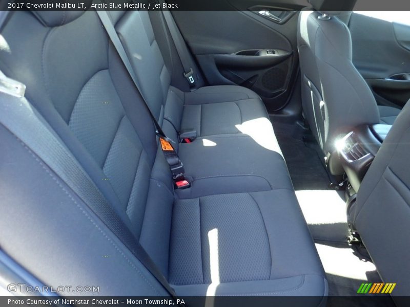 Arctic Blue Metallic / Jet Black 2017 Chevrolet Malibu LT