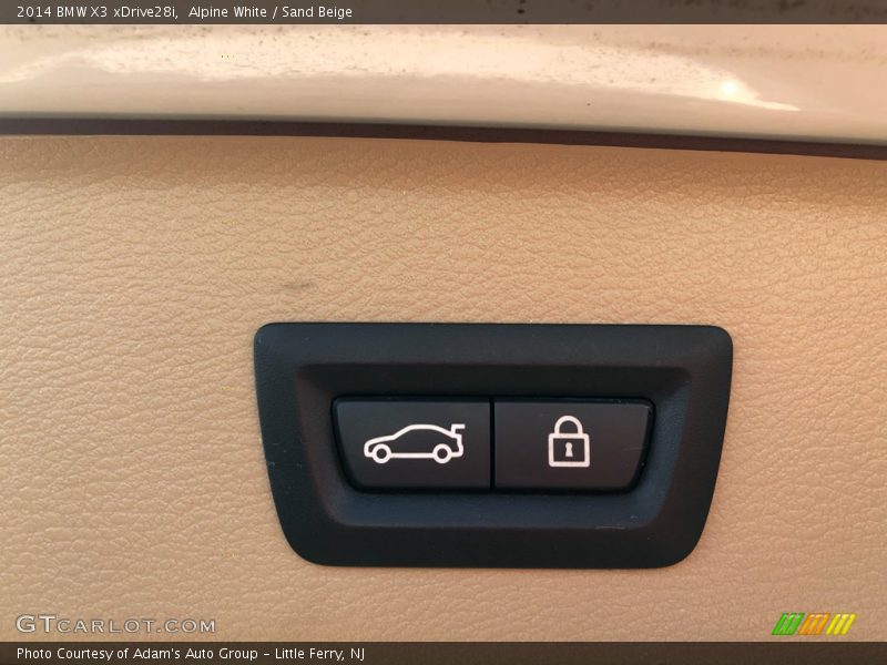 Alpine White / Sand Beige 2014 BMW X3 xDrive28i