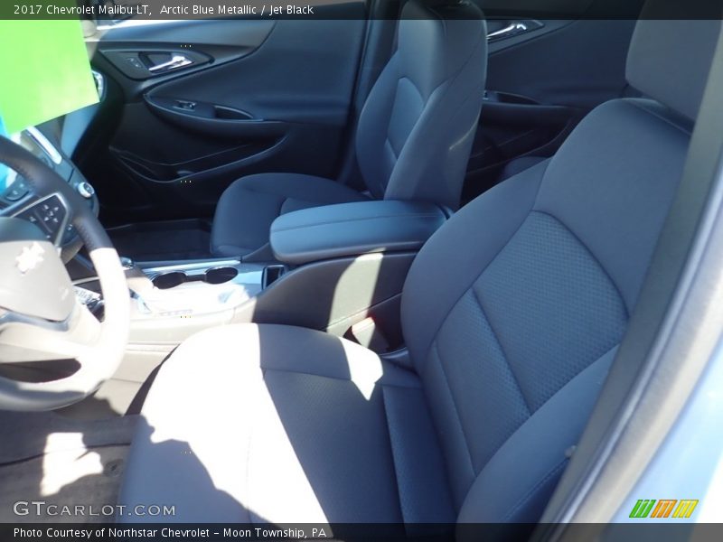 Arctic Blue Metallic / Jet Black 2017 Chevrolet Malibu LT