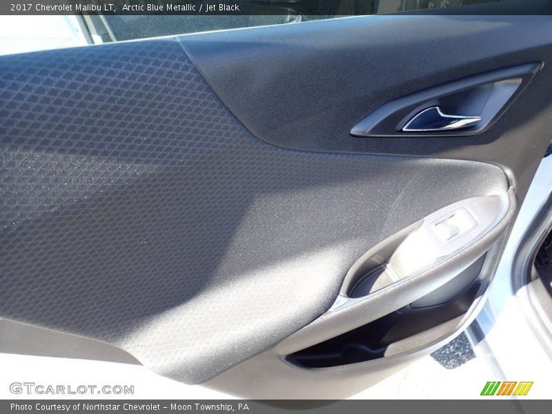 Arctic Blue Metallic / Jet Black 2017 Chevrolet Malibu LT