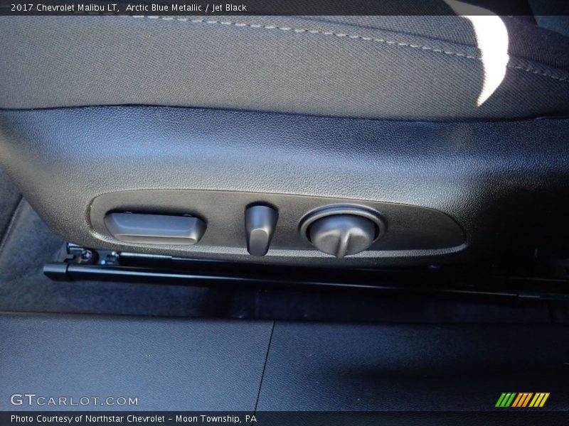 Arctic Blue Metallic / Jet Black 2017 Chevrolet Malibu LT