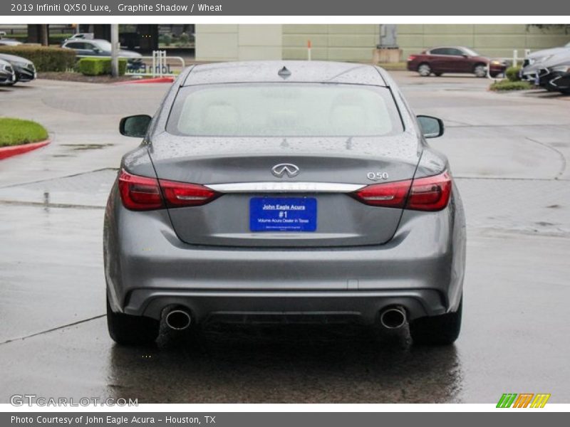 Graphite Shadow / Wheat 2019 Infiniti QX50 Luxe