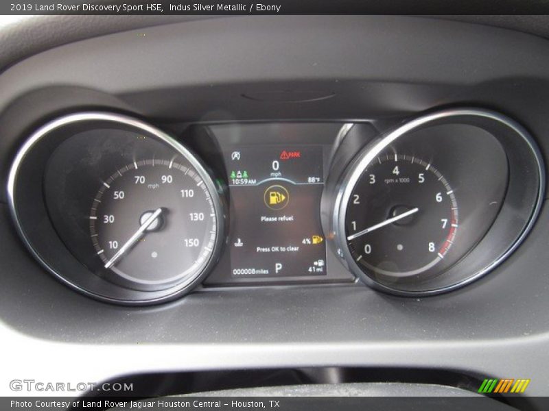 Indus Silver Metallic / Ebony 2019 Land Rover Discovery Sport HSE
