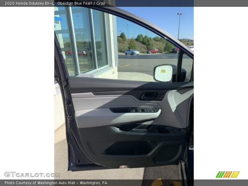 Obsidian Blue Pearl / Gray 2020 Honda Odyssey EX-L