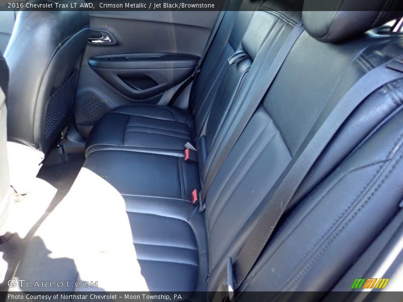 Crimson Metallic / Jet Black/Brownstone 2016 Chevrolet Trax LT AWD