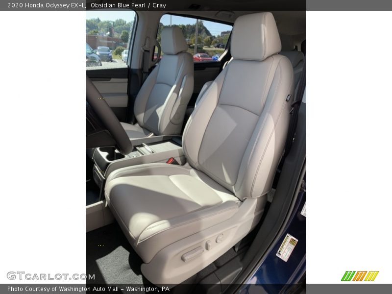 Obsidian Blue Pearl / Gray 2020 Honda Odyssey EX-L