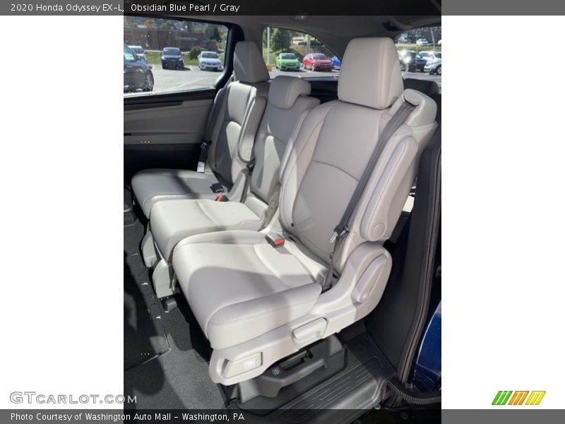 Obsidian Blue Pearl / Gray 2020 Honda Odyssey EX-L