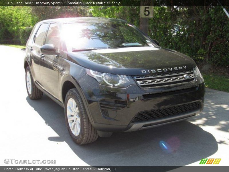 Santorini Black Metallic / Ebony 2019 Land Rover Discovery Sport SE