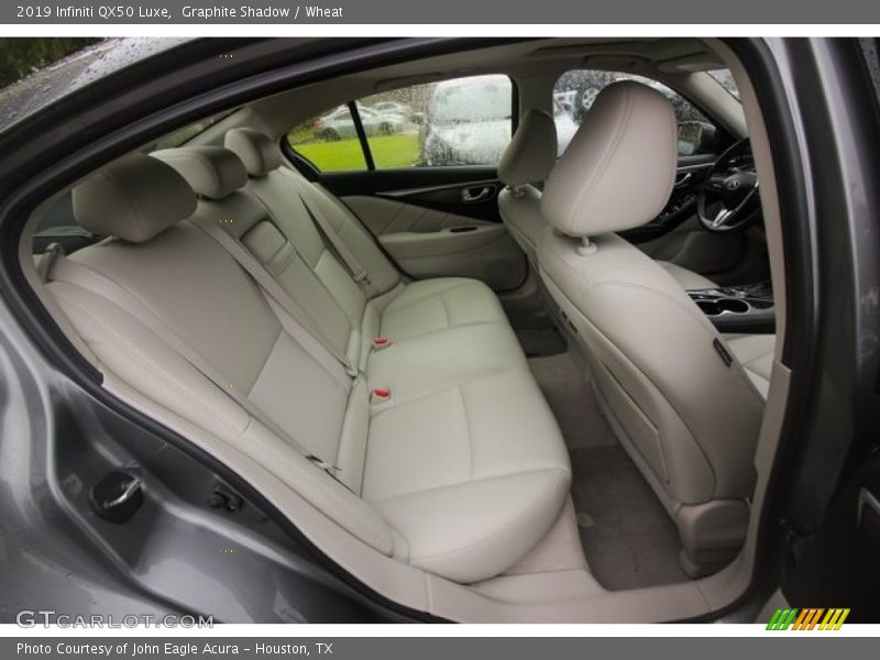 Rear Seat of 2019 QX50 Luxe