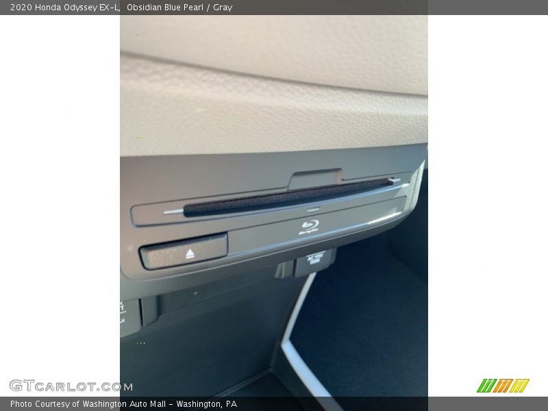 Obsidian Blue Pearl / Gray 2020 Honda Odyssey EX-L