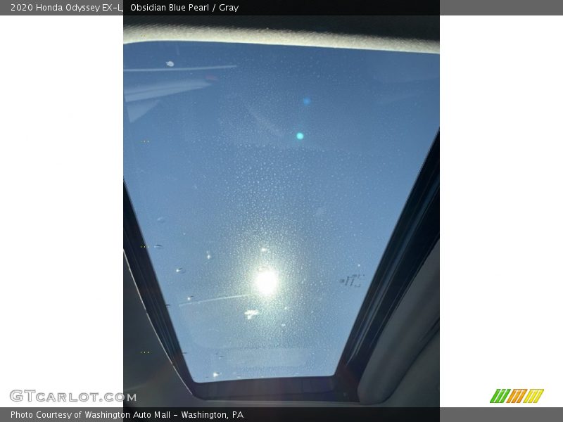 Obsidian Blue Pearl / Gray 2020 Honda Odyssey EX-L