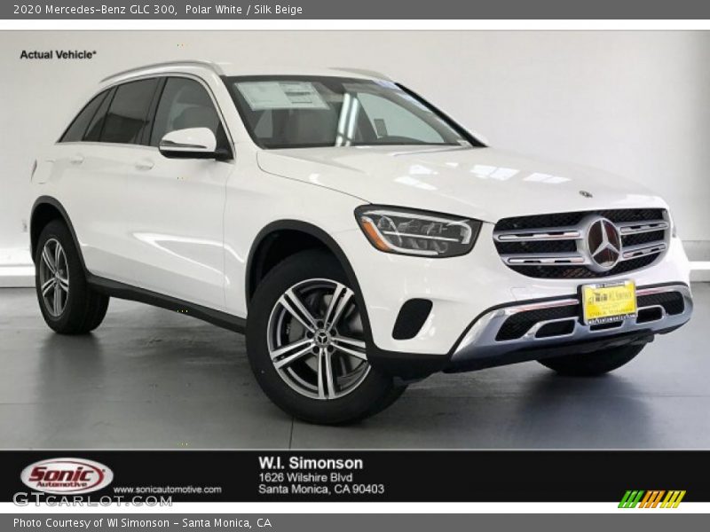 Polar White / Silk Beige 2020 Mercedes-Benz GLC 300