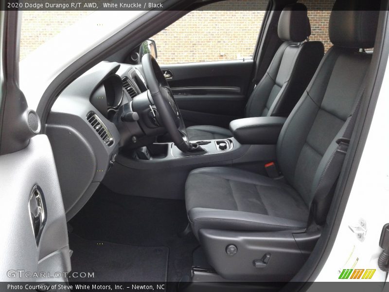 Front Seat of 2020 Durango R/T AWD