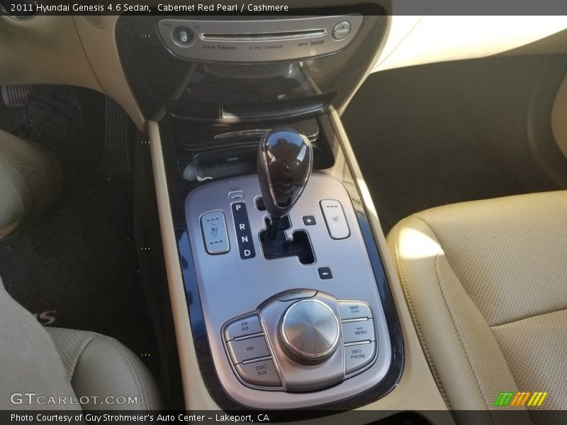 Cabernet Red Pearl / Cashmere 2011 Hyundai Genesis 4.6 Sedan