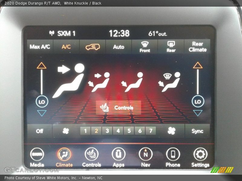 White Knuckle / Black 2020 Dodge Durango R/T AWD