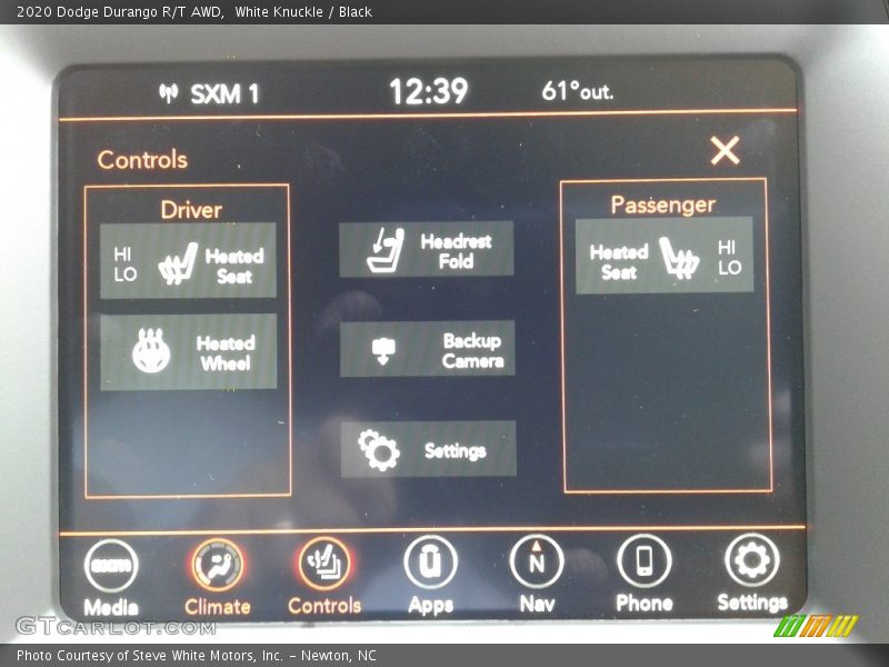 White Knuckle / Black 2020 Dodge Durango R/T AWD