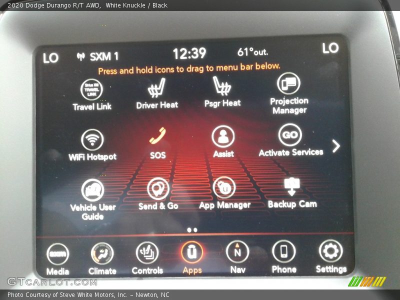 White Knuckle / Black 2020 Dodge Durango R/T AWD