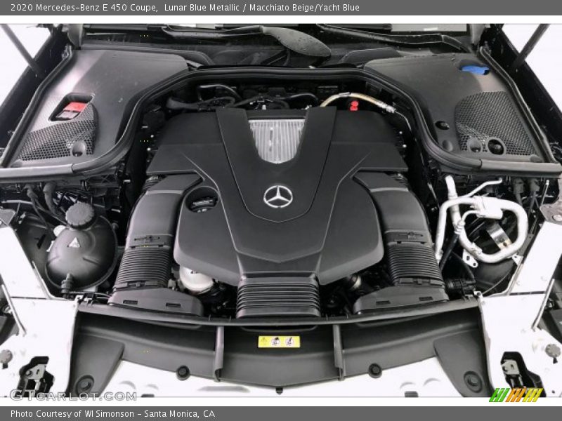  2020 E 450 Coupe Engine - 3.0 Liter Turbocharged DOHC 24-Valve VVT V6