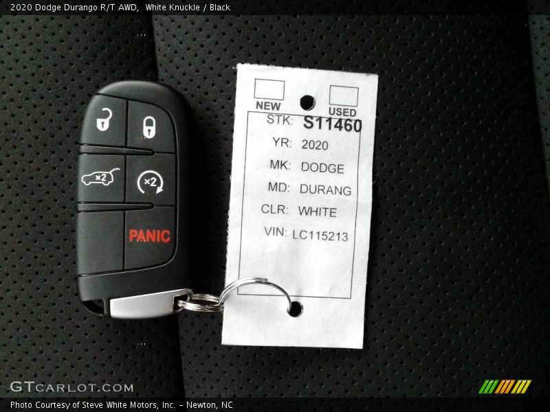 White Knuckle / Black 2020 Dodge Durango R/T AWD