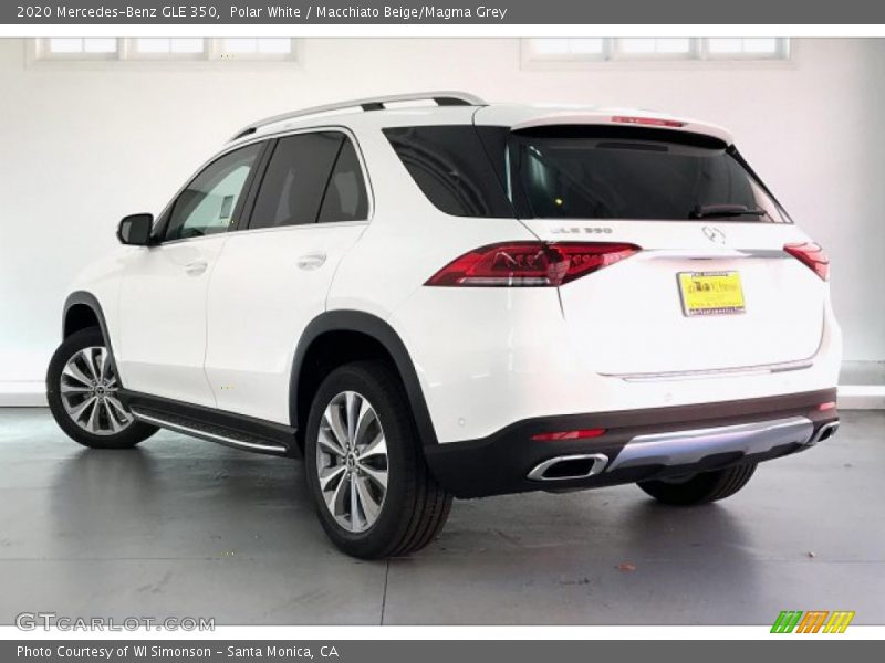 Polar White / Macchiato Beige/Magma Grey 2020 Mercedes-Benz GLE 350