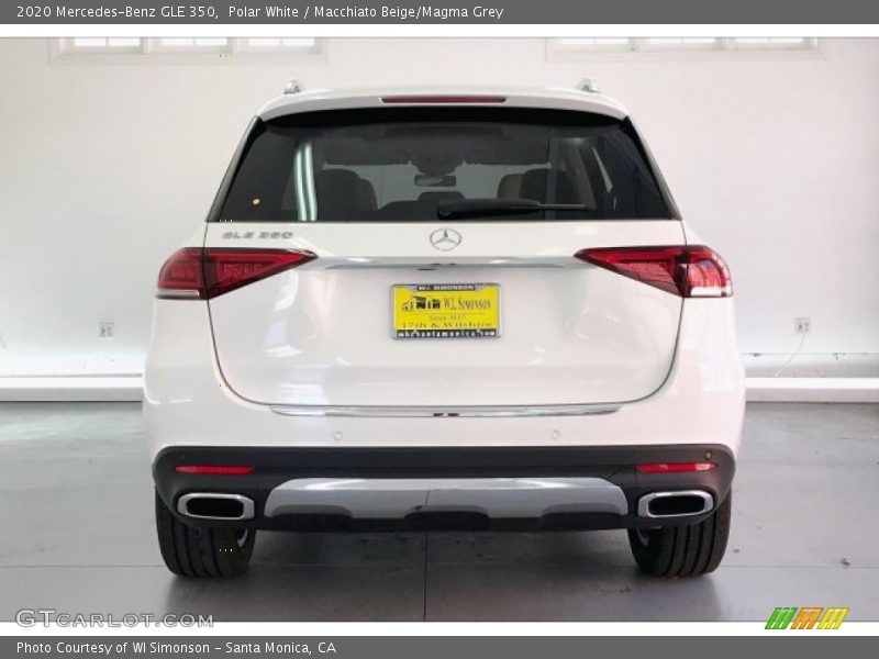 Polar White / Macchiato Beige/Magma Grey 2020 Mercedes-Benz GLE 350