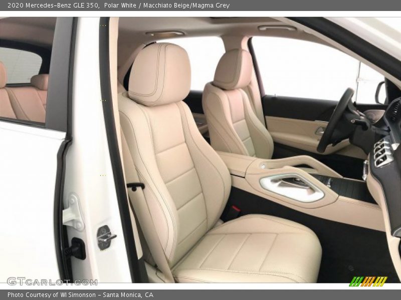Polar White / Macchiato Beige/Magma Grey 2020 Mercedes-Benz GLE 350