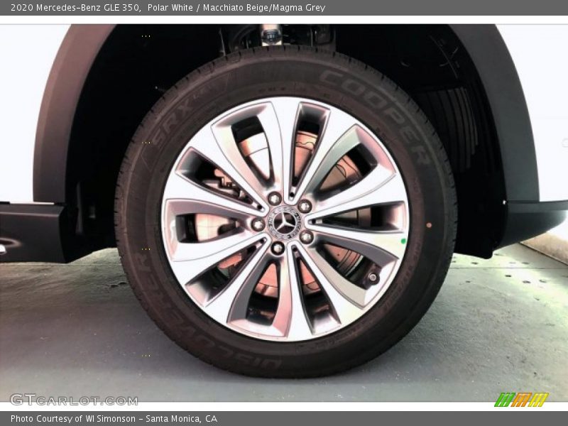 Polar White / Macchiato Beige/Magma Grey 2020 Mercedes-Benz GLE 350