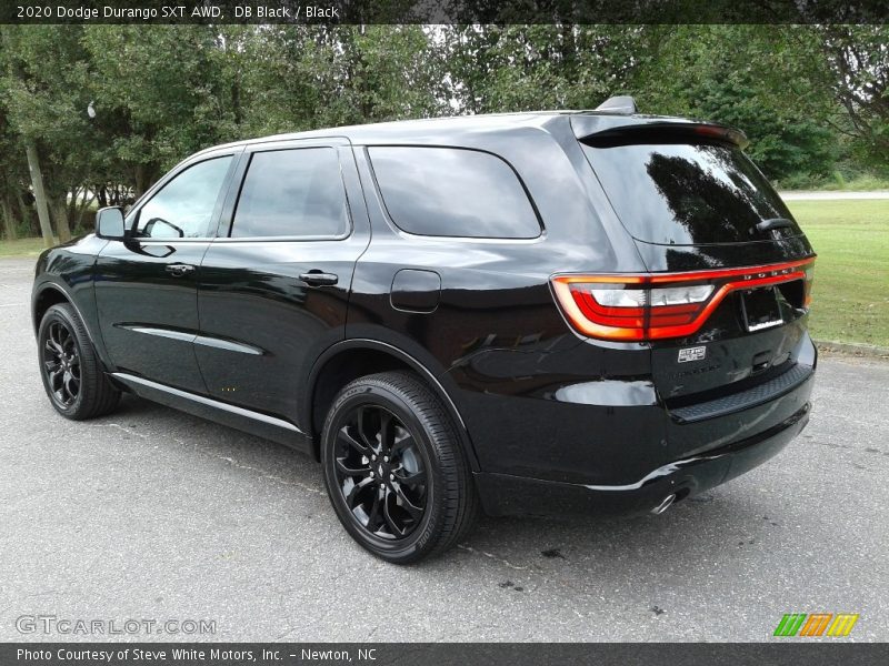 DB Black / Black 2020 Dodge Durango SXT AWD