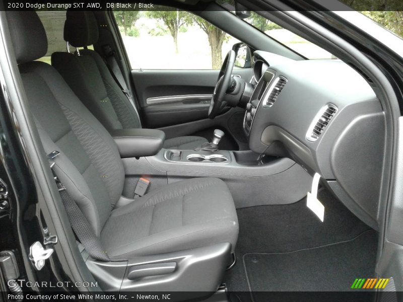 Front Seat of 2020 Durango SXT AWD