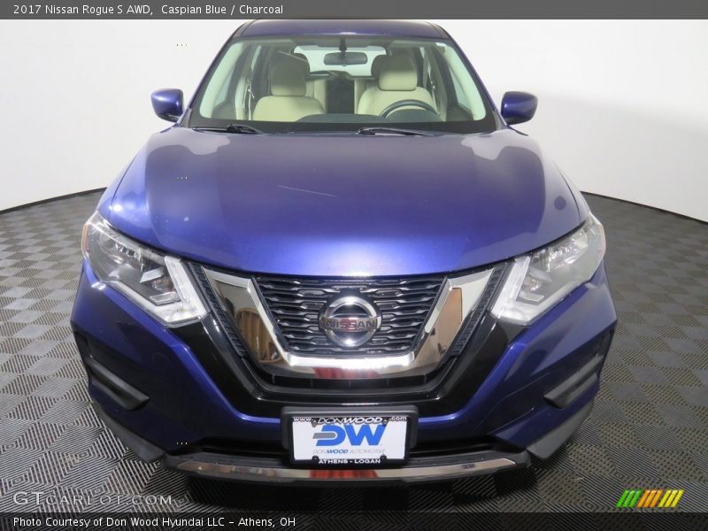 Caspian Blue / Charcoal 2017 Nissan Rogue S AWD