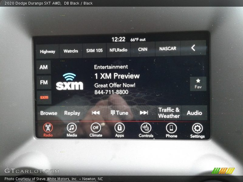 DB Black / Black 2020 Dodge Durango SXT AWD