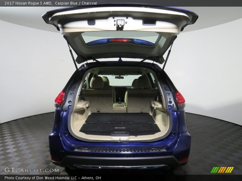 Caspian Blue / Charcoal 2017 Nissan Rogue S AWD