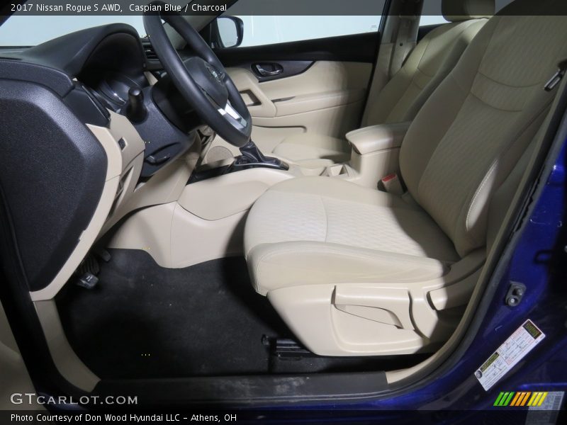 Caspian Blue / Charcoal 2017 Nissan Rogue S AWD