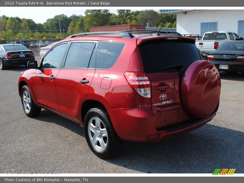 Barcelona Red Metallic / Sand Beige 2010 Toyota RAV4 I4