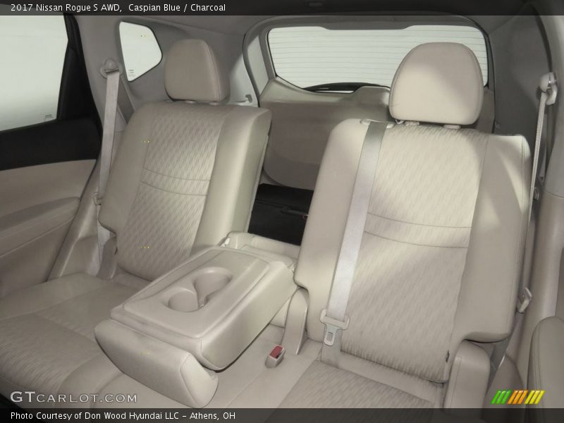 Caspian Blue / Charcoal 2017 Nissan Rogue S AWD