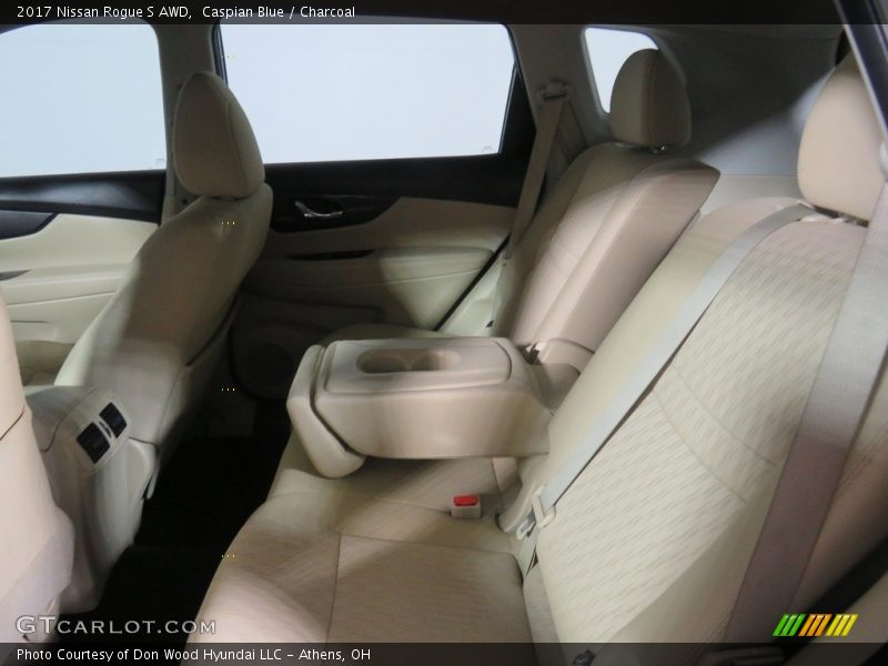 Caspian Blue / Charcoal 2017 Nissan Rogue S AWD