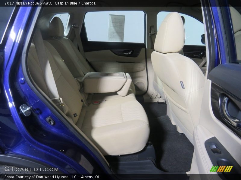 Caspian Blue / Charcoal 2017 Nissan Rogue S AWD