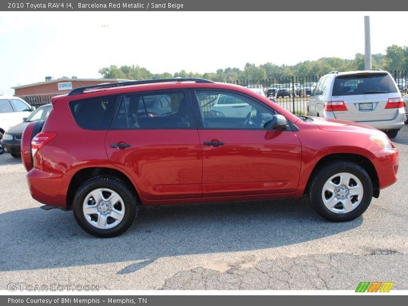 Barcelona Red Metallic / Sand Beige 2010 Toyota RAV4 I4