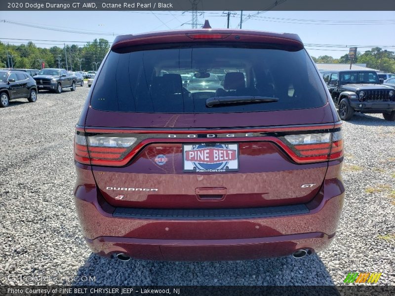 Octane Red Pearl / Black 2020 Dodge Durango GT AWD