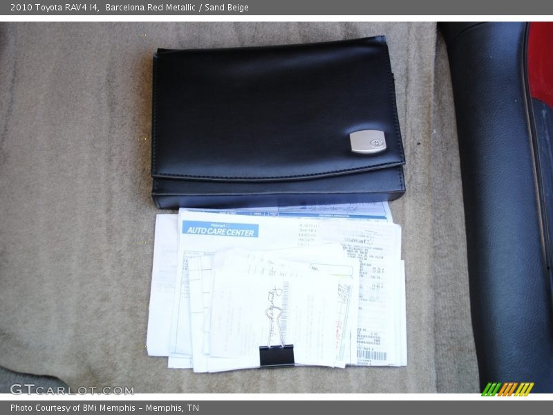 Barcelona Red Metallic / Sand Beige 2010 Toyota RAV4 I4