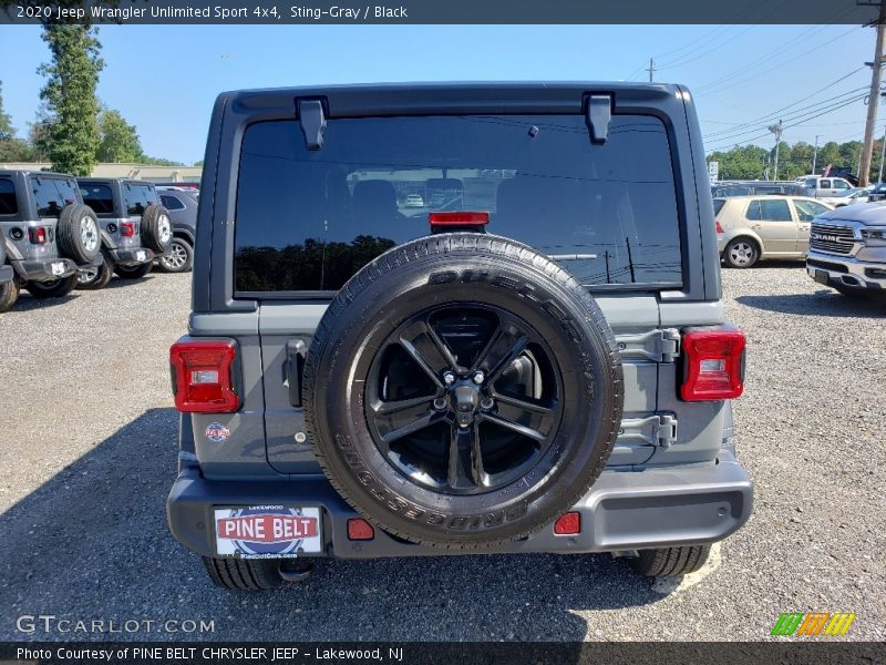 Sting-Gray / Black 2020 Jeep Wrangler Unlimited Sport 4x4