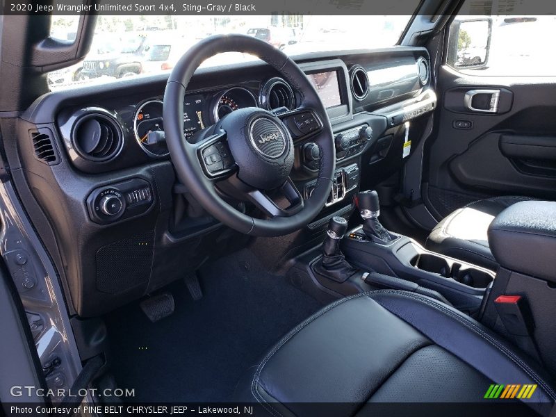 Sting-Gray / Black 2020 Jeep Wrangler Unlimited Sport 4x4