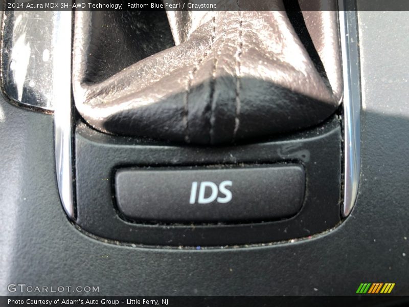 Fathom Blue Pearl / Graystone 2014 Acura MDX SH-AWD Technology