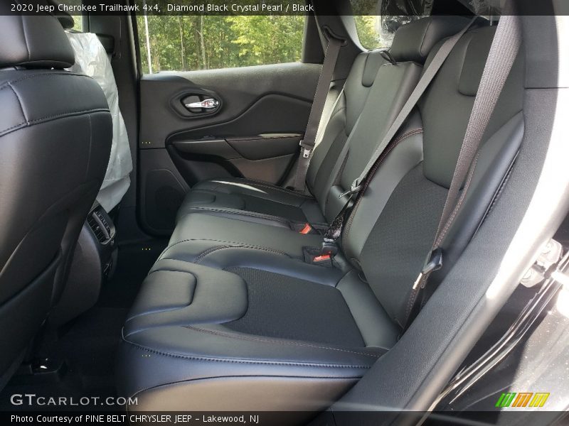 Rear Seat of 2020 Cherokee Trailhawk 4x4