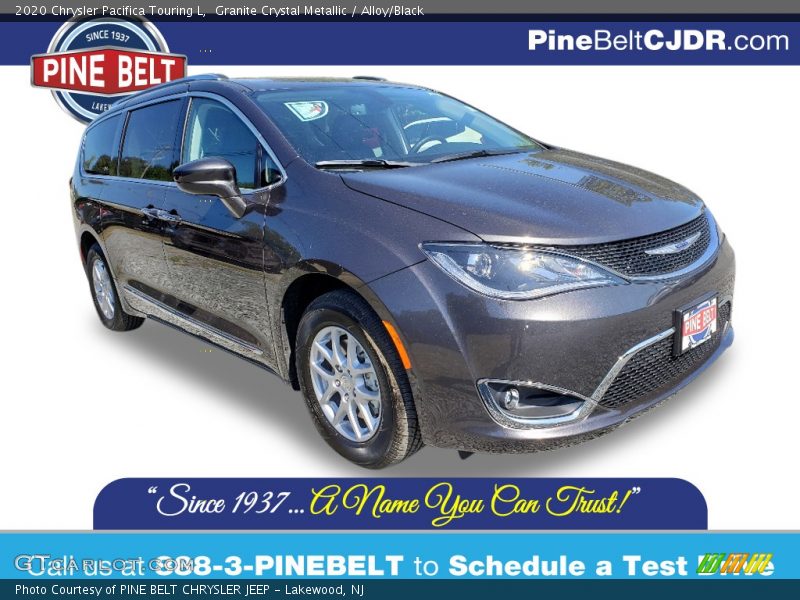 Granite Crystal Metallic / Alloy/Black 2020 Chrysler Pacifica Touring L