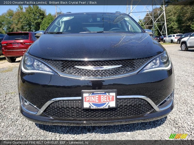 Brilliant Black Crystal Pearl / Black 2020 Chrysler Pacifica Limited