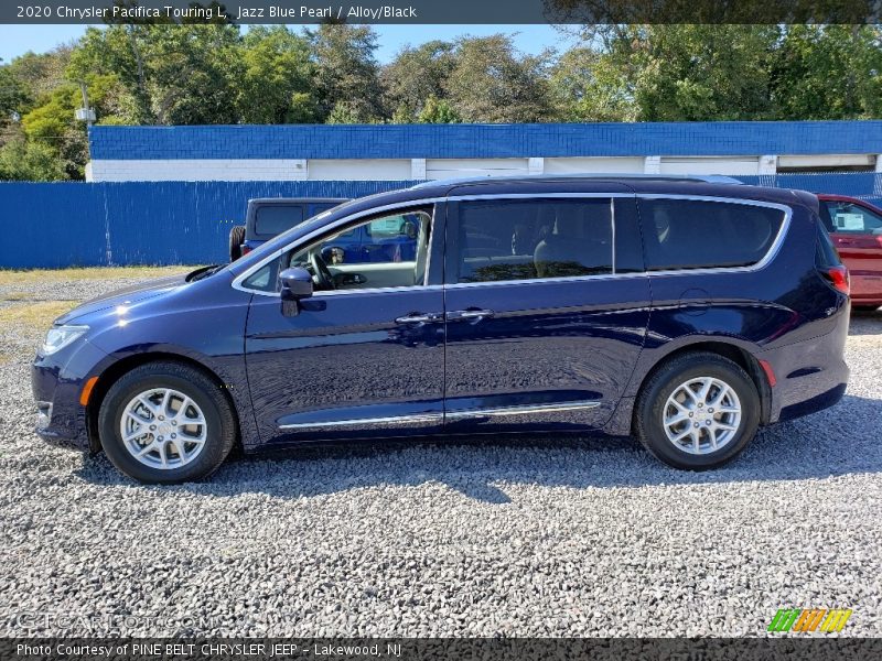 Jazz Blue Pearl / Alloy/Black 2020 Chrysler Pacifica Touring L