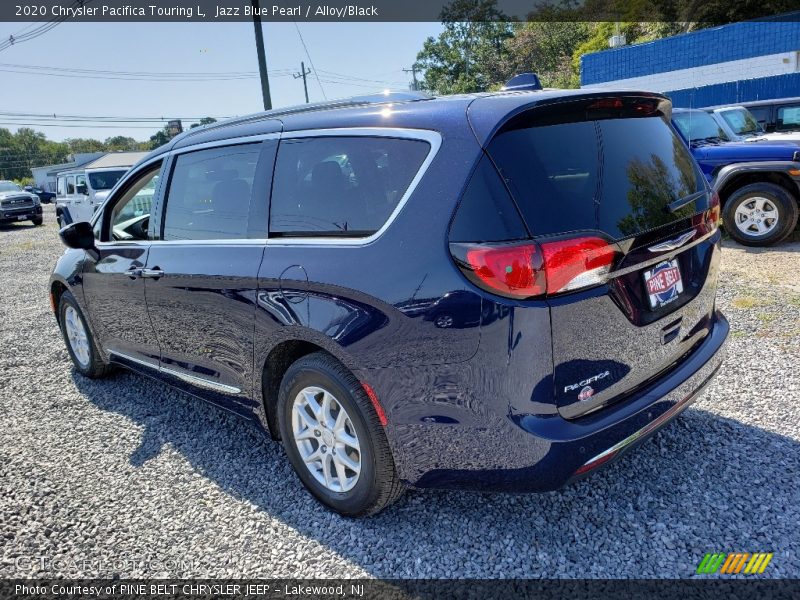 Jazz Blue Pearl / Alloy/Black 2020 Chrysler Pacifica Touring L